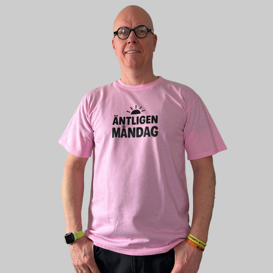 Äntligen Måndag Positiv T-shirt