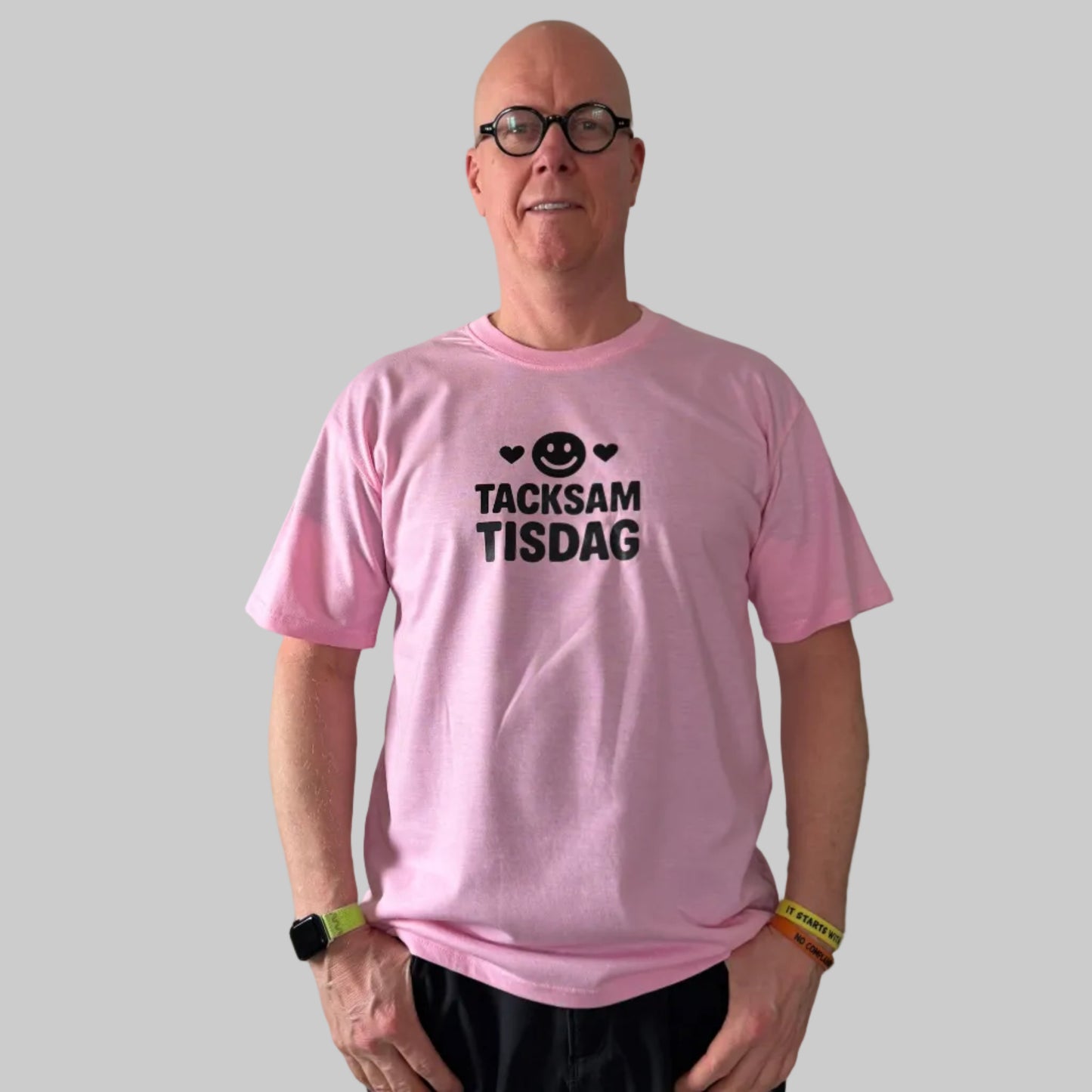 Tacksam Tisdag Positiv T-shirt